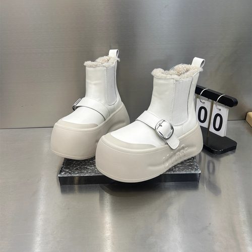 欧货厚底雪地靴女2025新款冬季