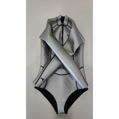 《瑕疵品 谨慎购买》  SaveOcean 2mm盈月前拉链炫彩比基尼 潜水