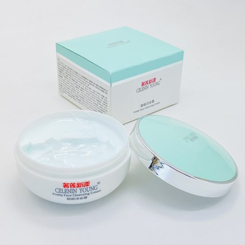 化妆品专柜正品 奢莲新漾舒颜靓颜洁容霜160ml深层清洁
