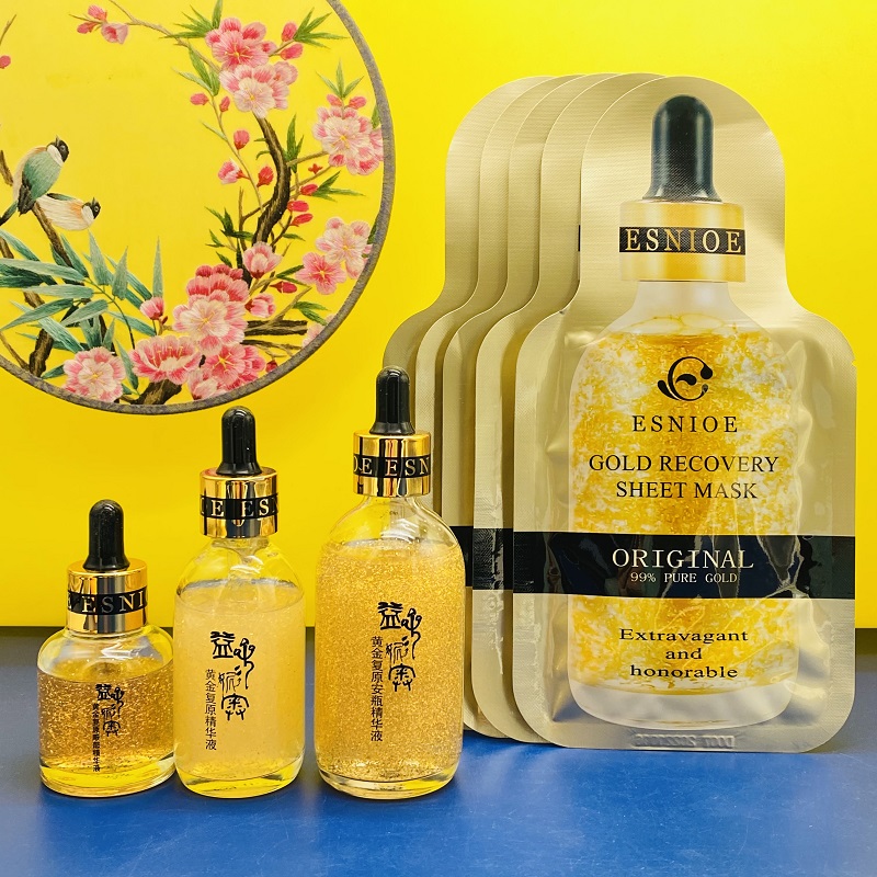 12年老店尼奥黄金复原眼部精华液安平精华面膜精华4四件套