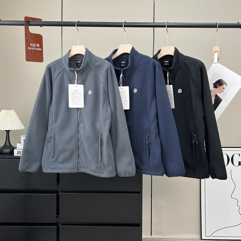 摇粒绒轻暖御寒冲锋衣内胆外套冬