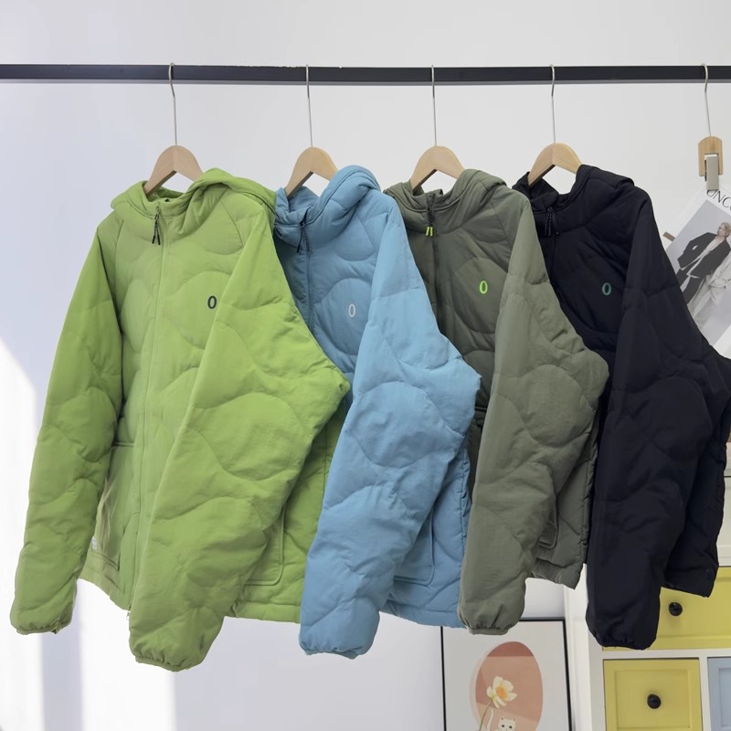 90白鸭绒轻量保暖连帽羽绒服外套