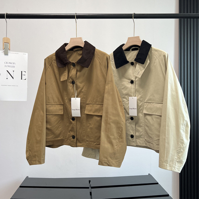 巴恩风小个子短款外套夹克风衣