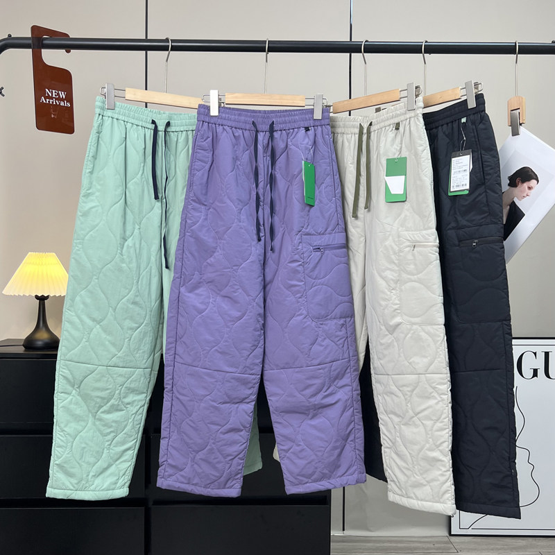 山系保暖防风防水夹棉休闲裤棉裤