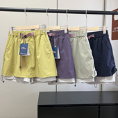 A字短裙防走光裙裤 半身裙速干透气骑行运动短裤 机能工装 户外山系