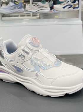 江博士专柜正品2025年秋新款女童透气防滑三段运动鞋1C10A3043BW