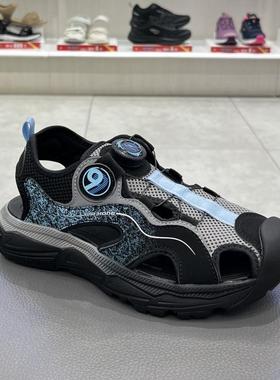 江博士专柜正品2024夏男孩包头防水可调节全接触凉鞋S2000710