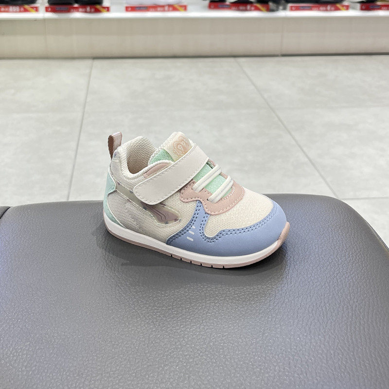 江博士专柜正品2023秋四季女宝一阶段透气软底步前机能鞋b1301298