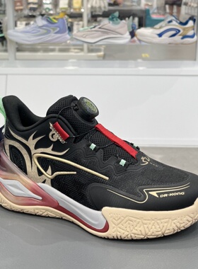 江博士专柜正品2025新秋男童高帮防滑专业减震篮球鞋1C10A3049BM