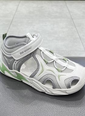 江博士专柜正品2024夏男孩包脚超轻防滑可调节全接触凉鞋S1000910