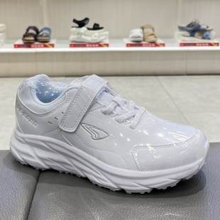 江博士专柜春秋四季男女童三段透气网布学生运动小白波鞋C1006100