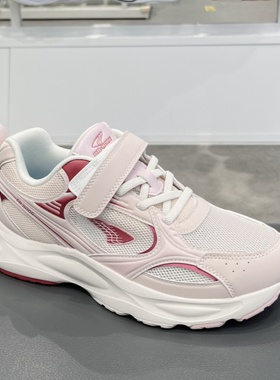 江博士专柜正品2025年春新款女童透气防滑三段运动鞋1C10A1028DW