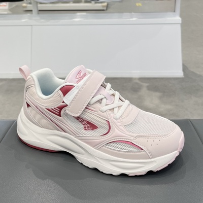 江博士专柜正品2025年春新款女童透气防滑三段运动鞋1C10A1028DW