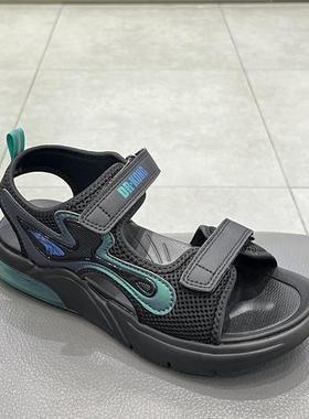 江博士专柜正品2024夏男孩露趾防水半气垫全接触凉鞋S2000683