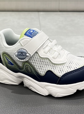 江博士专柜正品2025新春秋款男童二段透气学步运动鞋1B14A1010BM
