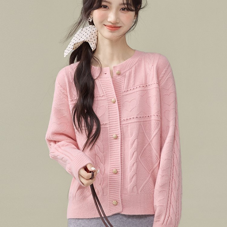 甜美毛衣时尚2025年冬季新款