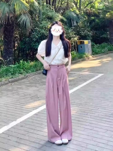 Летняя одежда, комплект, кукла, штаны для отдыха, кукольный воротник