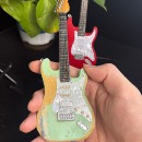 精致小吉他模型 迷你微缩吉他 木质小吉他定制 可来图定制