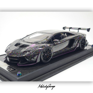 TP兰博基尼LBWK 18树脂汽车模型 限量30 炫彩LV涂装 LP700