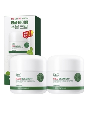 韩国新款茶树面膜DrG蒂迩肌修护清爽保湿面霜补水精华霜敏感肌1 1