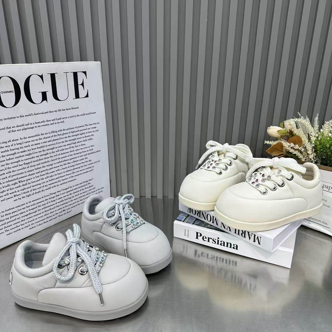 欧洲站小众设计感厚底内增高板鞋女2026年早春新款丑萌大头面包鞋,女鞋,棉鞋,淘宝优惠券,粉丝福利购,淘宝优惠卷