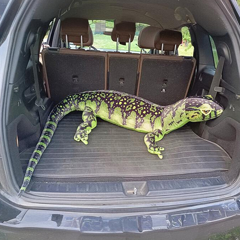 蜥蜴仿真毛绒玩具摆件