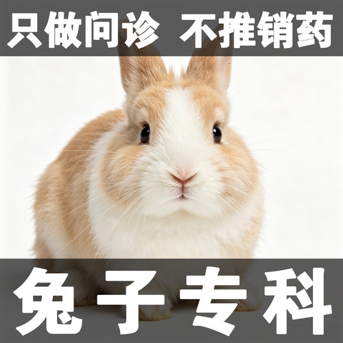 兔子宠物医生线上问诊看病咨询拉肚子异宠生病治疗仓鼠侏儒兔兽医