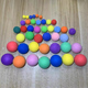 EVA泡沫球圆形实心马卡龙中性儿童学生机器人道具创客比赛小软球