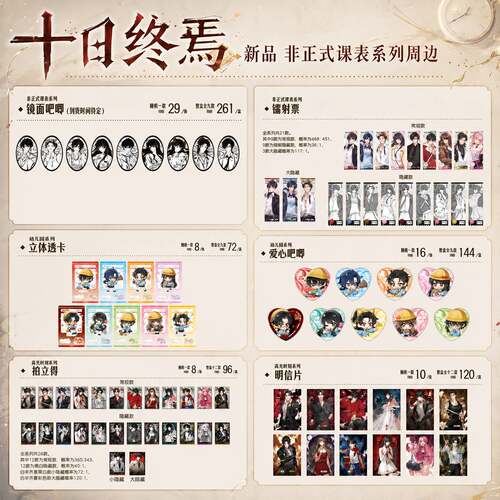十日终焉幼儿园/高光时刻盲盒