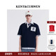 POLO衫 KENT&CURWEN 肯迪文春夏系列三狮徽章刺绣纯棉短袖