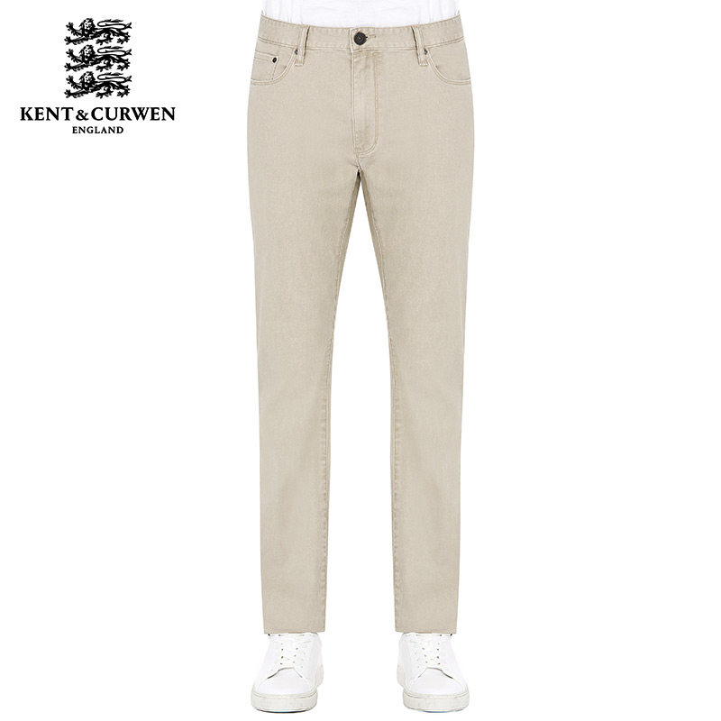 KENT&CURWEN/肯迪文休闲纯色直筒牛仔裤男K3761TM041|msdalam kategori Pakaian Lelaki, seluar santai - dari Buy2taobao.com untuk memberikan perkhidmatan ejen Taobao profesional membeli