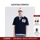 休闲POLO衫 KENT&CURWEN 肯迪文春夏系列三狮徽章刺绣纯棉短袖