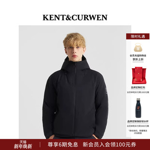 肯迪文三狮连帽白鹅绒羽绒连帽外套男 ENT&CURWEN 新年礼物