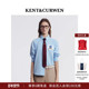 KENT&CURWEN 衬衫 肯迪文2026春夏新品 玫瑰刺绣女士纯棉通勤长袖