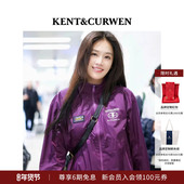 玫瑰徽章夹克外套 肯迪文2025男女同款 马思纯同款 KENT&CURWEN