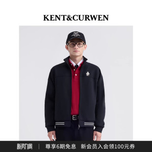 KENT&CURWEN 皇冠玫瑰徽章夹克外套 肯迪文秋冬系列男女款
