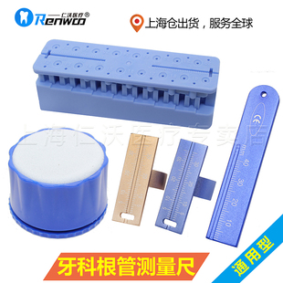 牙科测量台 根管尺 牙科工具 根管 量尺 戒指尺 口腔齿科材料