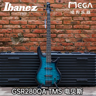 Ibanez 依班娜 GSR280QA TMS 四弦初学者入门乐器 电贝司 贝斯