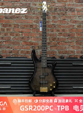 2024新款 Ibanez 依班娜 GSR200PC TPB  电贝司 贝斯