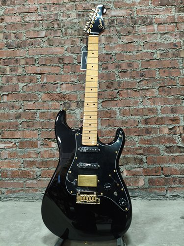 （全新瑕疵特价品）Soloking 索罗肯 MS-1 Tribute 黑金 电吉他