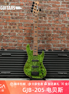 (已售）Gu guitars B30-GJB-205 电贝斯