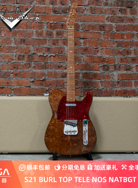 （已售）Fender Custom Shop Master Build S21 Burl Top TeleNOS