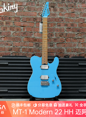 Soloking  MT-1 Modern 22 HH 迈阿密蓝 电吉他