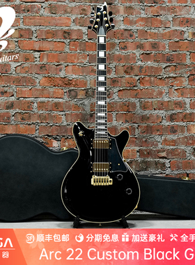 （已售定制参考））T's Guitars Arc 22 Custom Black Gold