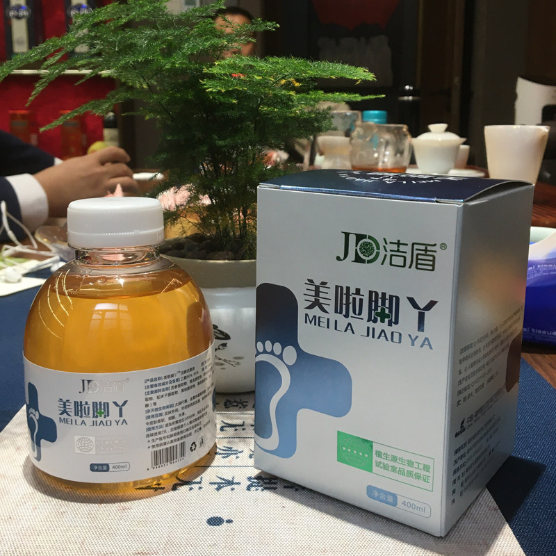 美啦脚丫400ml抑菌消毒泡脚液