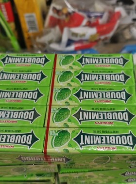 正品绿箭口香糖薄荷除口臭清新口气5片*20条批发办公室零食糖果