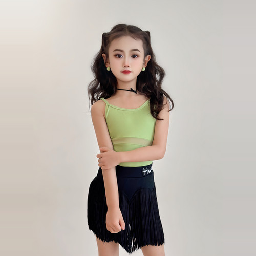 少儿拉丁牛仔新款恰恰伦巴夏季