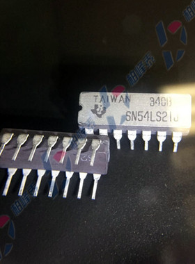SN54LS21J CDIP-14 军工陶瓷 双路4输入正与门 TI全新原装 可拍