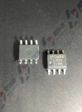 全新原装 LM74CIMX-5 丝印：LM74 CIM5 C1M5 SOP8 温度传感器