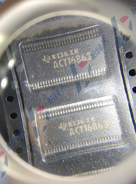 74ACT16863DLR 丝印：ACT16863 SSOP-56厚密 TI进口原装 可直拍